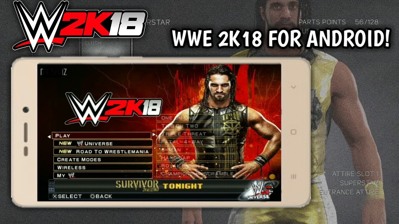 Wwe 2k18 Ppsspp For Android